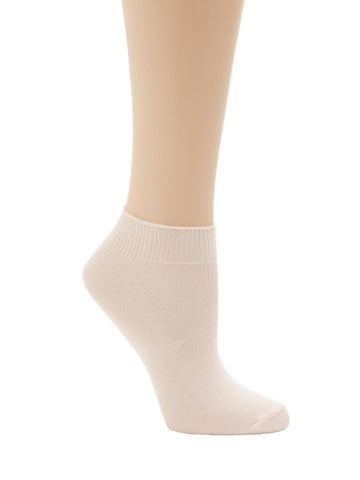 Ballet Sock socks Capezio Ballet Pink model on demi pointe side view