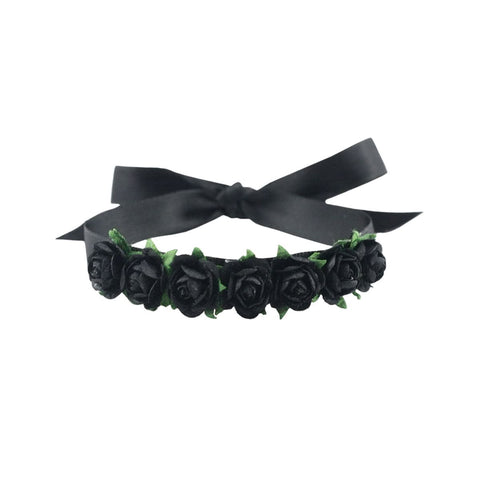  MIMY Hair Blossom hair accessories Black small front view