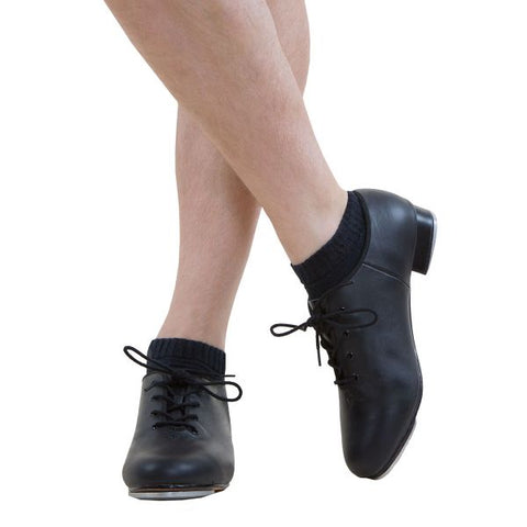 Tap Shoe - Lace Up (Adult) tap-shoes Energetiks Black 10 