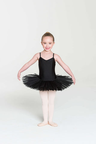 4 Layer Tutu (Child) Costume Studio 7 Dancewear Black X-Small 