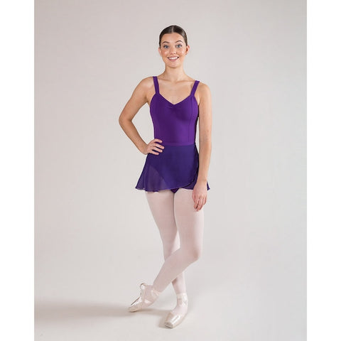 Ballet model wearing Energetiks Annabelle Camisole Purple
