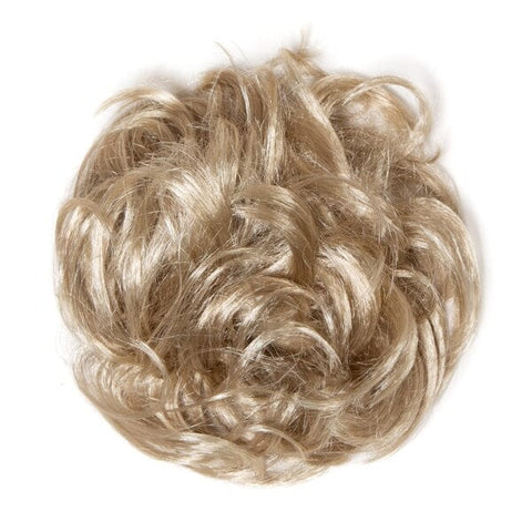 Energetiks Blonde Emily Large Scrunchie wig flat lay