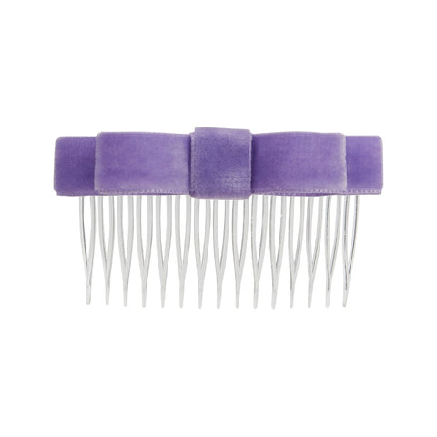 Velvet Hair Bow hair accessories by MIMY Jacaranda Flat lay