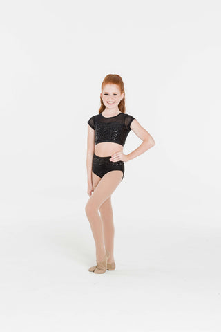 Attitude Sequin Crop (Adult)