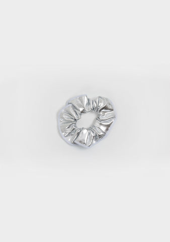 Nylon Metallic Scrunchie