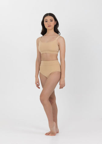 Performance Brief (Child) bottoms Studio 7 Dancewear Cashew Small 