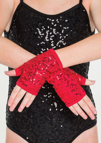 Sequin Fingerless Gloves (Child/Adult)