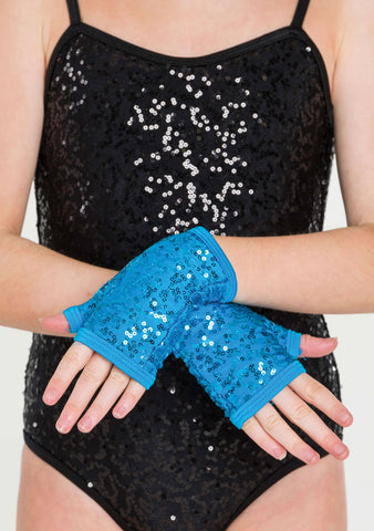 Sequin Fingerless Gloves (Child/Adult)