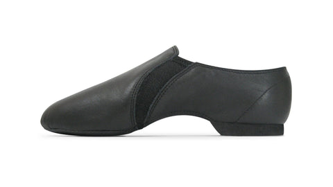 MDM Protract Leather Jazz Shoe (Child) jazz-shoes MDM Black 9 M