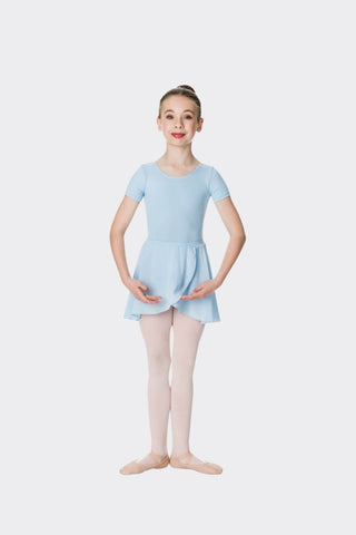 Exam Mock Wrap Skirt (Child) bottoms Studio 7 Dancewear Pale Blue X-Small 
