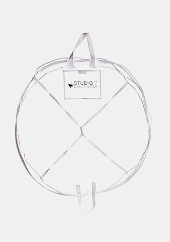 Round Tutu Bag dance-bags Studio 7 Dancewear Clear L 