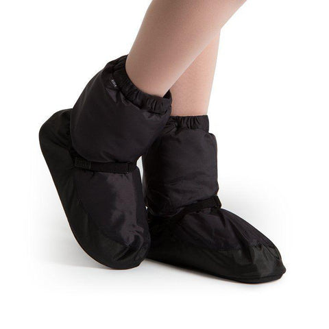 Warm Up Bootie (Child) warm-up-shoes Bloch Black Small 