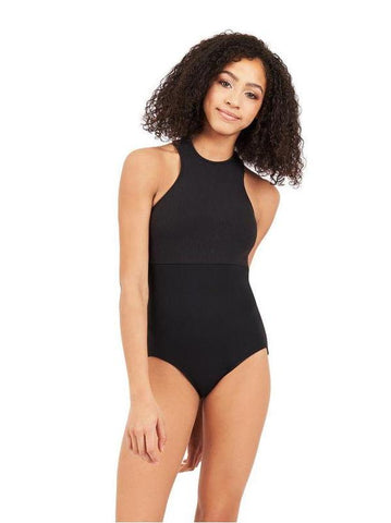 Wrap Back Leotard - Elegant Contour (Adult) leotards Capezio Black X-Small 