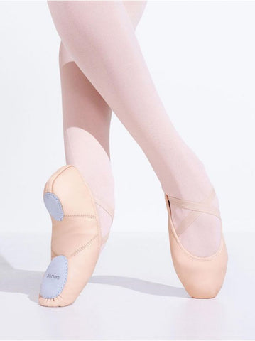Leather Juliet Ballet Shoe - Light Pink (Child) ballet-shoes Capezio Light Pink 10 M