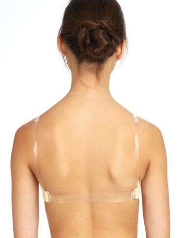 Replacement Clear Back Straps 3 miscellaneous Capezio Clear X-Small/Small 