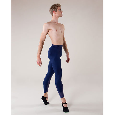 Ballet model wearing Energetiks Alpha Legging Coda Midnight Blue