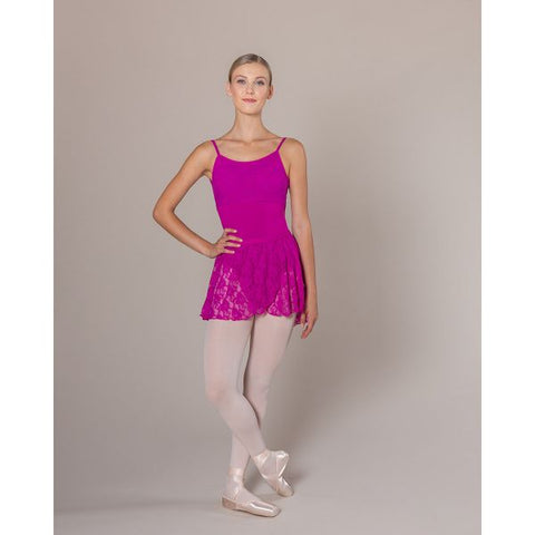 Bella Lace Skirt - Lace (Adult) bottoms Energetiks Magenta X-Small 