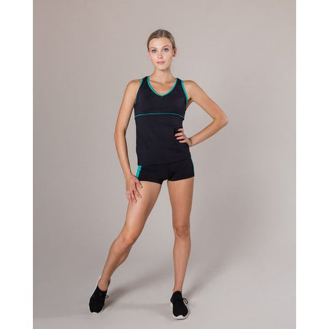 Chloe Singlet - Marle (Adult) tops Energetiks Vibrant Green Large 