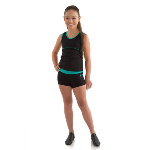 Chloe Singlet - Marle (Child) tops Energetiks Vibrant Green Large 
