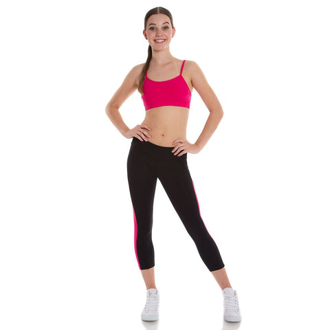 Claire 7/8 Legging (Adult) bottoms Energetiks Punk Pink X Small 