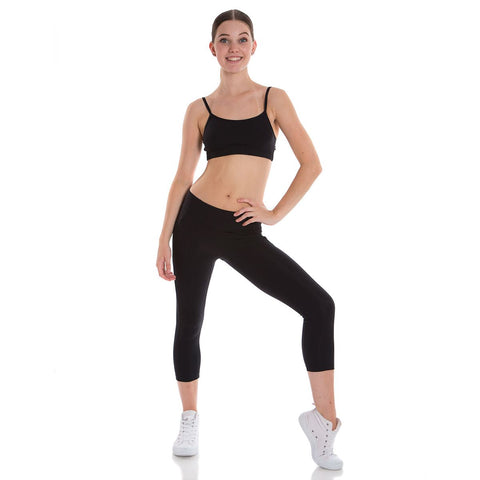 Claire 7/8 Legging (Adult) bottoms Energetiks Black X Small 