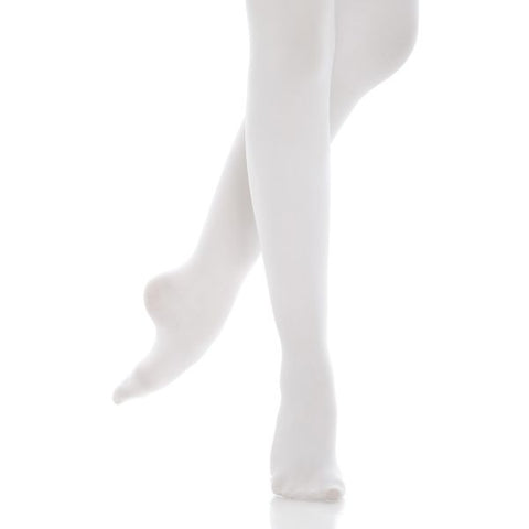 Classic Dance Tight - Footed (Child) tights Energetiks White Large 