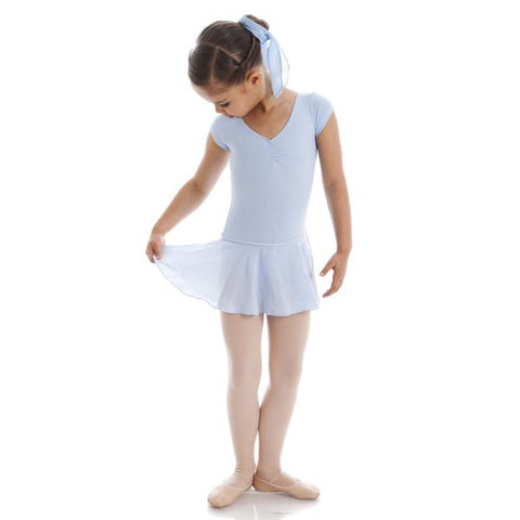 Florence Leotard with Skirt (Child) leotards Energetiks Baby Blue X-Large 