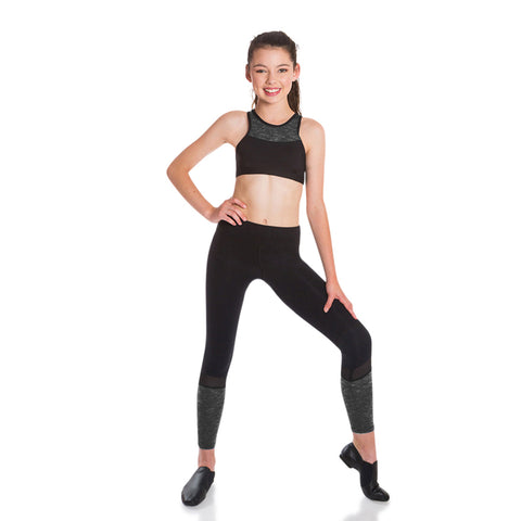 Gia Legging - Marle (Child) bottoms Energetiks Black Large 