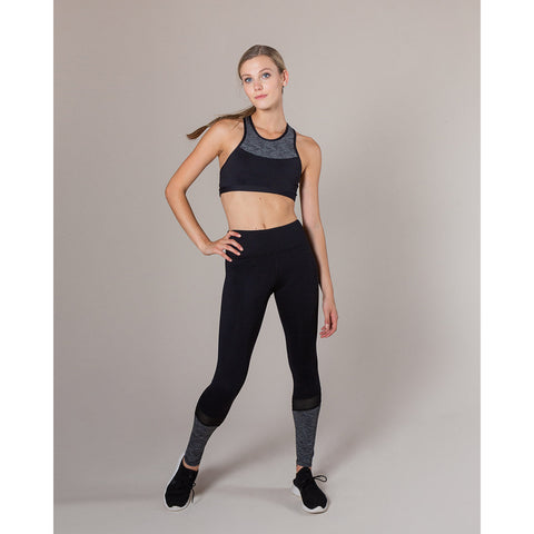 Gia Legging - Marle (Adult) bottoms Energetiks Black Large 