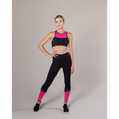 Gia Legging - Marle (Adult) bottoms Energetiks Punk Pink Large 