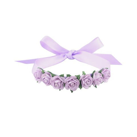 MIMY Hair Blossom hair accessories Lilac Small front view