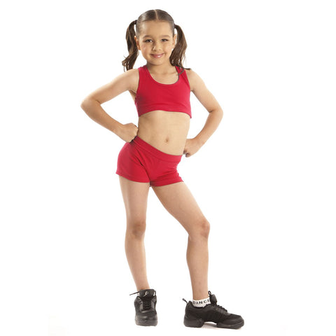 Lydia Short (Child) bottoms Energetiks Red X Small 