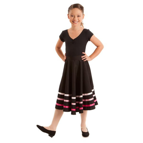 Matilda Ribbon Skirt (Child) bottoms Energetiks Pink X-Large 