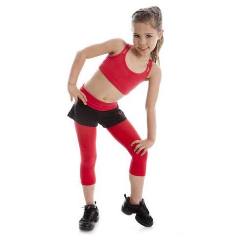 Roxy Crop Top (Child) tops Energetiks Red Large 