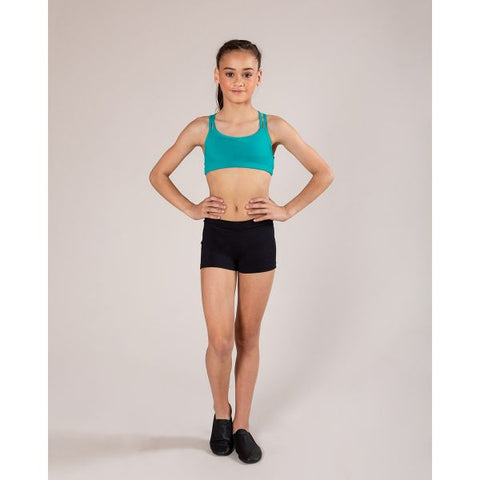 Roxy Crop Top (Child) tops Energetiks Vibrant Green Large 