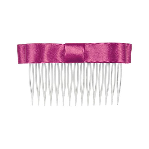 MIMY Satin Hair Bow hair accessories Mulberry Flat lay