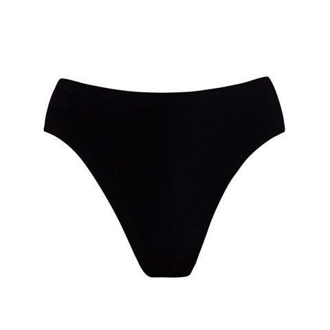 Seamless High Cut Brief (Adult) unders Energetiks Black Medium/Large 