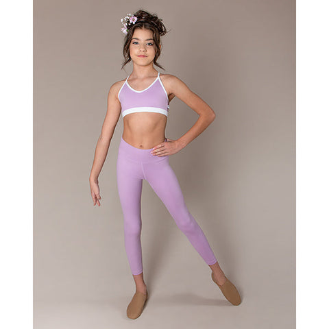 Sophia Crop Top - Juliet (Child) tops Energetiks Lavender Haze X-Small 