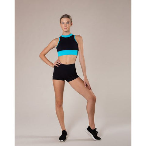 Willow Crop Top (Adult) tops Energetiks Turquoise X-Small 