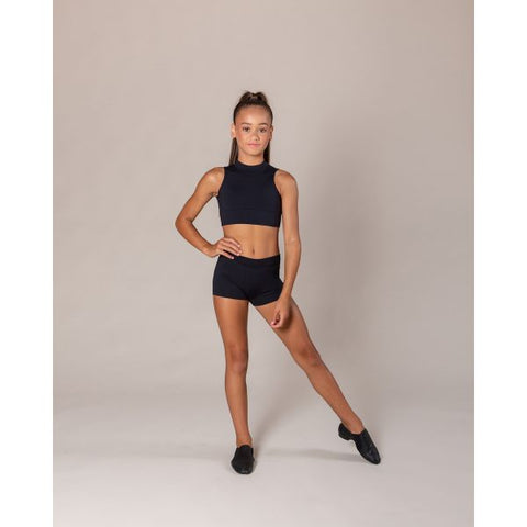 Willow Crop Top (Child) tops Energetiks Black Small 