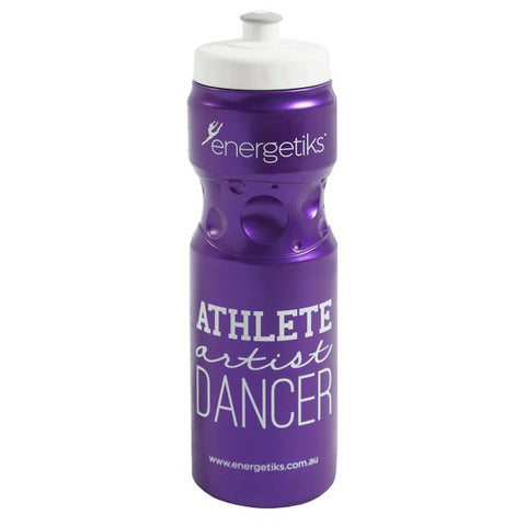  Energetiks Athlete Drink Bottle Deep Purple bottle white lid