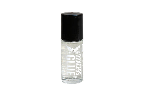 Mad Ally dancers glue clear bottle black cap front view