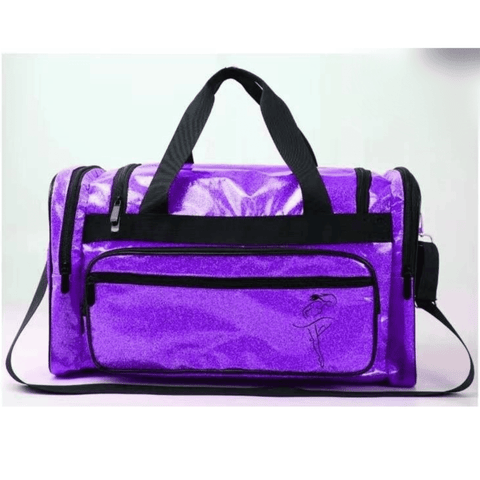 Glitter Dance Duffel - Mino Dance dance-bags Mino Dance Purple 