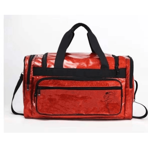 Glitter Dance Duffel - Mino Dance dance-bags Mino Dance Red 