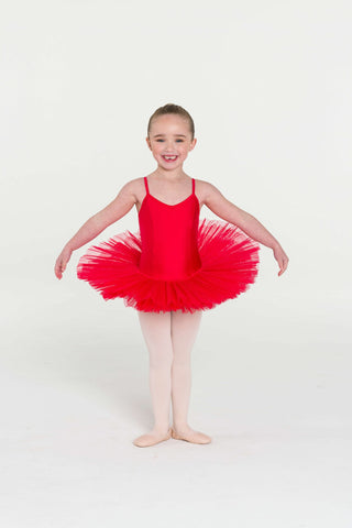 4 Layer Tutu (Child) Costume Studio 7 Dancewear Red X-Small 