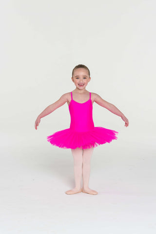 4 Layer Tutu (Child) Costume Studio 7 Dancewear Hot Pink X-Small 