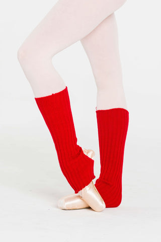 Ankle Warmer - 40cm (Child/Adult) bottoms Studio 7 Dancewear Cherry Red 