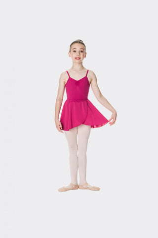 Exam Mock Wrap Skirt (Child) bottoms Studio 7 Dancewear Mulberry X-Small 
