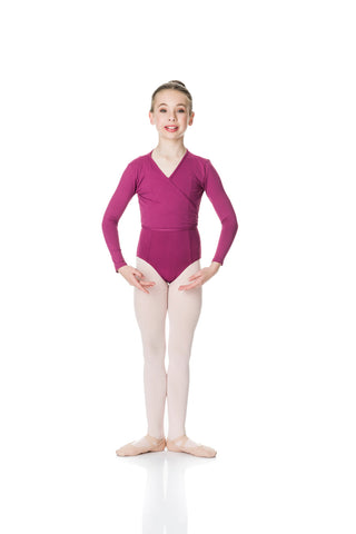 Crossover (Child) tops Studio 7 Dancewear Boysenberry X-Small 