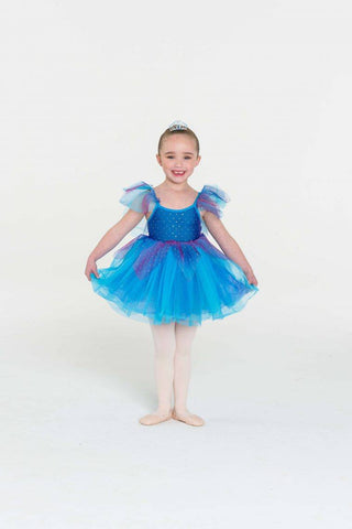 Fairy Doll Tutu Dress (Child) Costume Studio 7 Dancewear Turquoise Toddler 